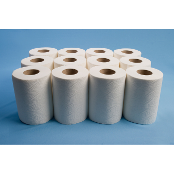 Ręcznik papierowy MINI biały celuloza 2W 50mb